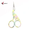Factory direct supply of 3.5-inch retro scissors, small crane scissors, stainless steel embroidered thread end scissors, crane and bird scissors, cute Specification image